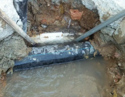 桑植测漏水之水管漏水